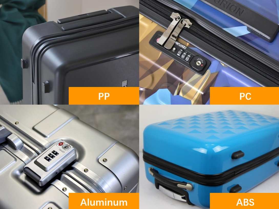 Luggage Material Guide: PP, ABS, PC, and Aluminum Explained - Fusheng ...